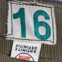 フランス軍 M-52 ウール トラウザー カーゴパンツ ブラウン Size 16 福生店