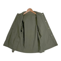 40's U.S.NAVY 米海軍 USMC (U.S.MARINE CORPS) P-41 HBT ヘリンボーンツイル カバーオールジャケット オリーブ Size S～M相当 福生店