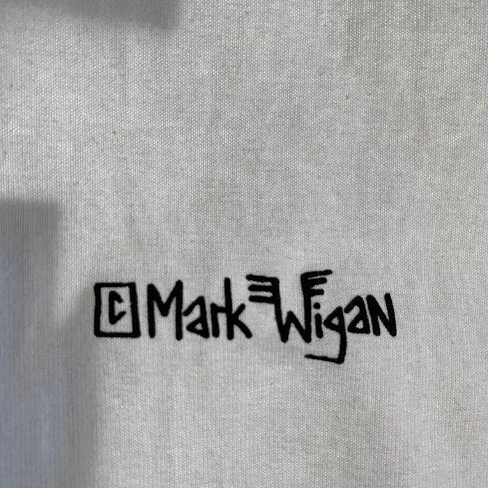 Mark Wigan マーク ウィガン コットン 両面プリント 半袖 Tシャツ ホワイト Size One Size 福生店