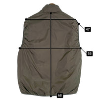 WAIPER.Inc ワイパー LIGHT PUFF PRIMALOFT ライトパフ プリマロフト 中綿ベスト グリーン WP1080 Size L 福生店
