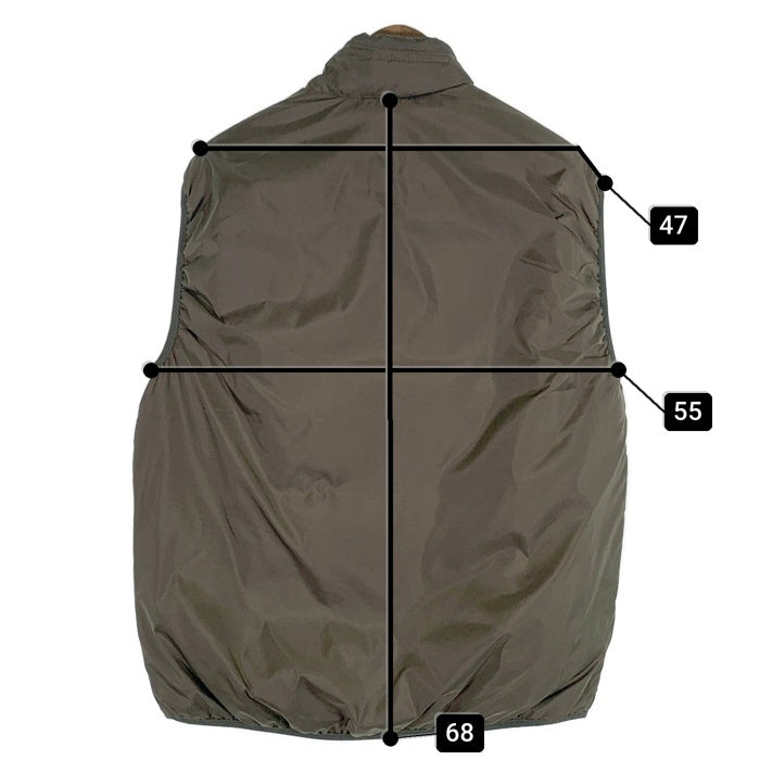 WAIPER.Inc ワイパー LIGHT PUFF PRIMALOFT ライトパフ プリマロフト 中綿ベスト グリーン WP1080 Size L 福生店
