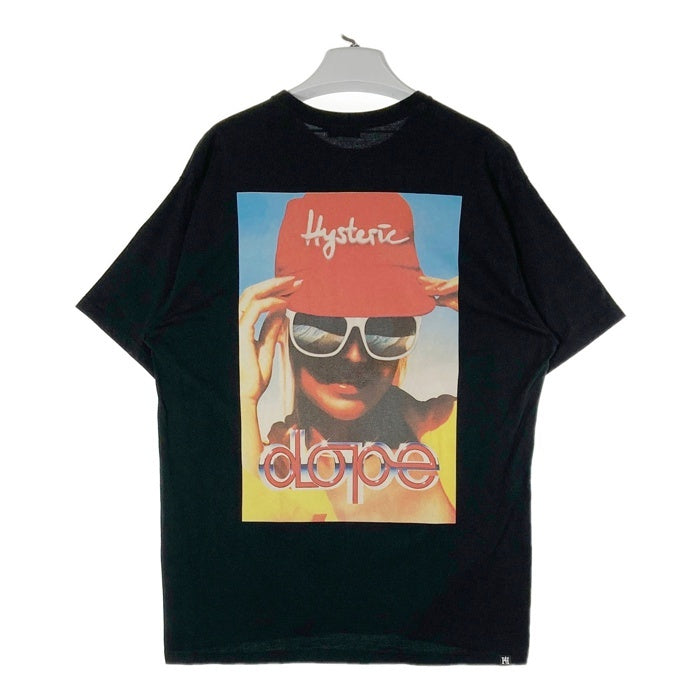 HYSTERIC GLAMOUR ヒステリックグラマー ヒスガール バックプリント Tシャツ ブラック sizeXL 瑞穂店
