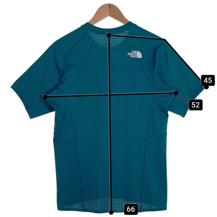 THE NORTH FACE ノースフェイス Expedition S/S Dry Dot Crew エクスペディション ショートスリーブ ドライドットクルー 半袖 Tシャツ ブルーモス NT12324 Size L 福生店