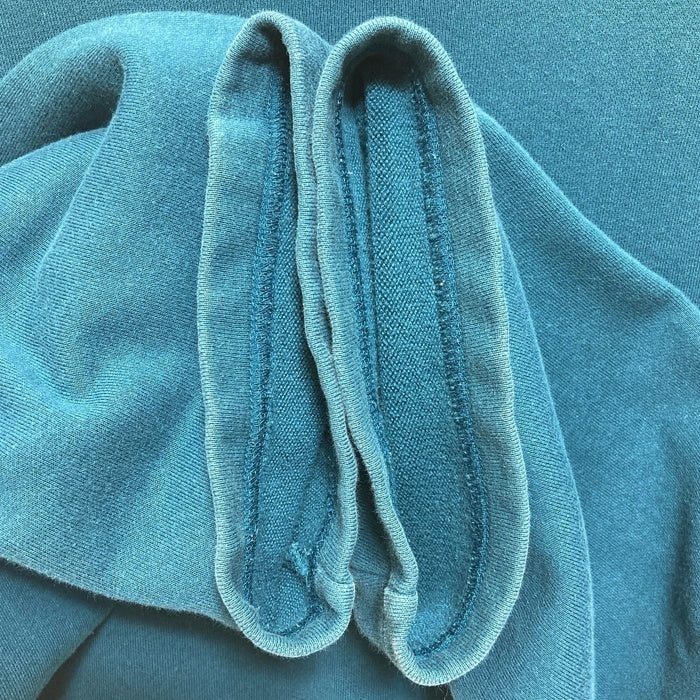 WELLDER ウェルダー Buck Side Tucked Crewneck スウェットトレーナー ブルー size4 瑞穂店