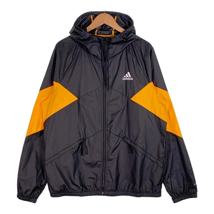 adidas GTアディダス WIND. RDY ウィンドブレーカー ジップアップパーカー ブラック オレンジ ポリエステル GT6561 Size JP XO 福生店