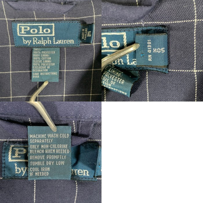 Polo By Ralph Lauren ポロ バイ ラルフローレン スイングトップ ジャケット ネイビー Size XL 福生店