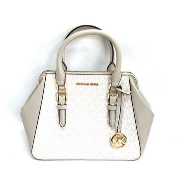 MICHAEL KORS マイケルコース シャーロット 2WAY ハンドバッグ ショルダー ホワイト グレー 35T0GCFM2B 瑞穂店