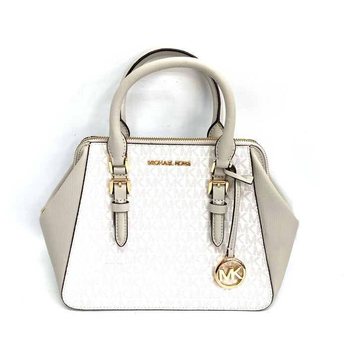 MICHAEL KORS マイケルコース シャーロット 2WAY ハンドバッグ ショルダー ホワイト グレー 35T0GCFM2B 瑞穂店