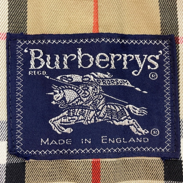 Burberrys バーバリーズ イギリス製 裏地ノバチェック ステンカラーコート ベージュ size46 瑞穂店