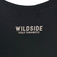 HYSTERIC GLAMOUR ヒステリックグラマー WILDSIDE ヨウジヤマモト MOTEL Tee プリントTシャツ ブラック SZ-T14-032 Size 4 福生店