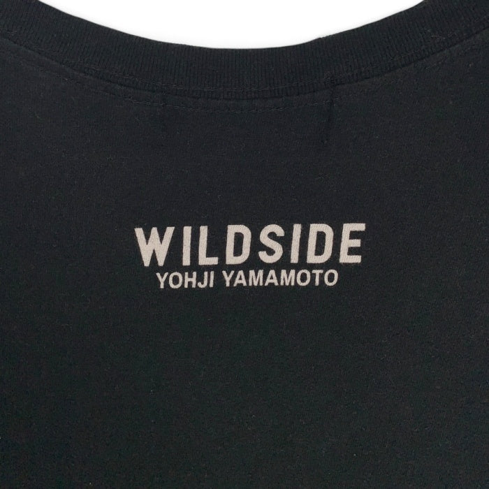 HYSTERIC GLAMOUR ヒステリックグラマー WILDSIDE ヨウジヤマモト MOTEL Tee プリントTシャツ ブラック SZ-T14-032 Size 4 福生店