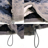 SNS Sneakersnstuff ジップアップ フリース ジャケット ブルー タイダイ Size L 福生店