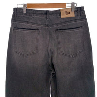 liju USED加工 デニムワイドパンツ ブラック Size 84cm 福生店