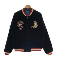 TAILOR TOYO テーラー東洋 ヒノヤ75周年 別珍 キルティング リバーシブル スーベニアジャケット スカジャン ブラック ブルー TT15664HY Size XL 福生店