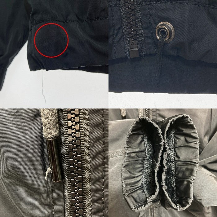 DIESEL Teflon ディーゼル テフロン加工 リバーシブルナイロンパーカー ブレイブマン ブラック SizeS 瑞穂店