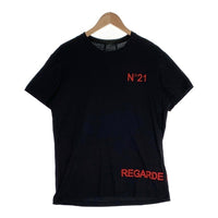 N21 numero ventuno ヌメロ ヴェントゥーノ 半袖 Tシャツ ブラック N2102MRTS214BK Size L 福生店
