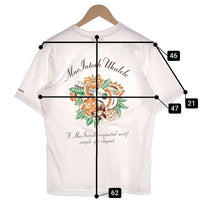 SUN SURF サンサーフ MICINTOSH UKULELE バックプリント 半袖 Tシャツ ホワイト USA製 Size S相当 福生店