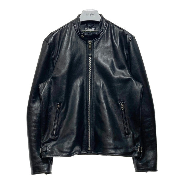 Schott ショット 70’S SINGLE RIDERS JACKET シングルライダースジャケット シープスキン ブラック 3111052 Size 2XL 瑞穂店
