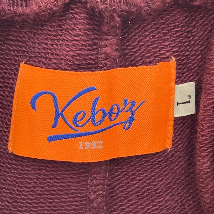 KEBOZ ケボズ × FRO CLUB フロクラブ スウェットパンツ バーガンディ sizeL 瑞穂店