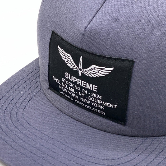 SUPREME シュプリーム 24SS SURPLUS 5-Panel サープラス5パネルキャップ グレー 福生店