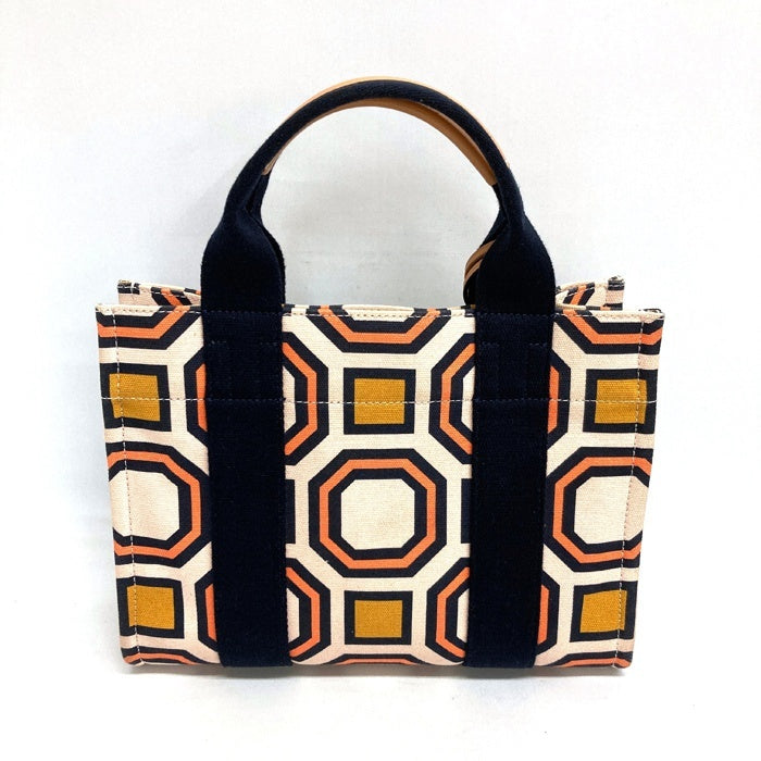TORY BURCH トリー バーチ キャンバス ハンドバッグ ベージュ 瑞穂店