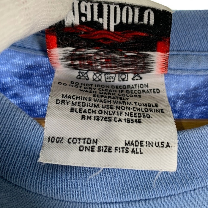 90`s Marlboro マルボロ Coyote コヨーテプリント ポケットTシャツ ライトブルー Size F 福生店