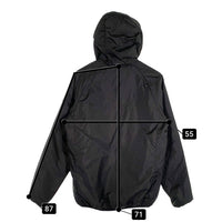 STUSSY ステューシー レオパード リバーシブル パーカー ジャケット プリント ブラック 中綿 ポリエステル Size M 福生店