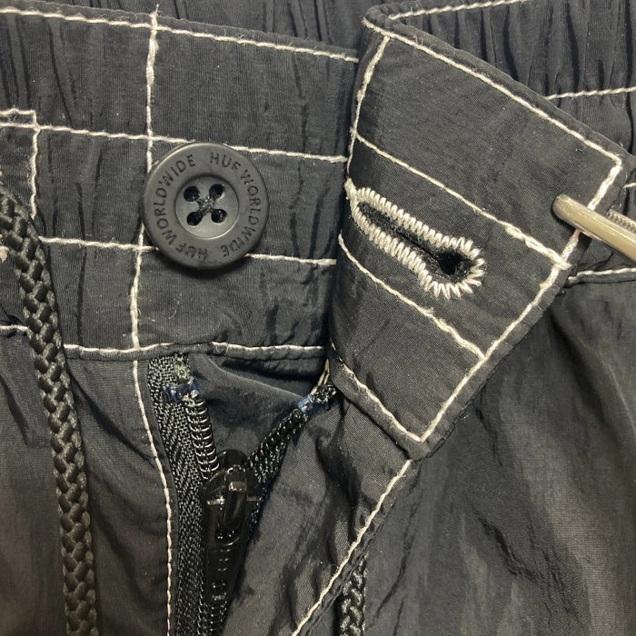 HUF ハフ 2Way ナイロンパンツ ブラック Size M 瑞穂店