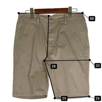 JOE McCOY ジョーマッコイ CHINO SHORTS チノトラウザー ショーツ ショートパンツ カーキ Size 34 福生店