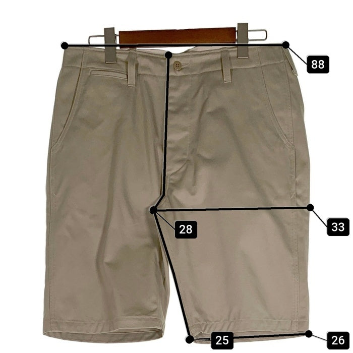 JOE McCOY ジョーマッコイ CHINO SHORTS チノトラウザー ショーツ ショートパンツ カーキ Size 34 福生店