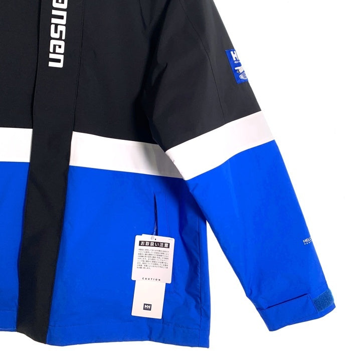 CHALLENGER チャレンジャー HELLY HANSEN ヘリーハンセン 26SS Racing Jacket ビッグロゴ レーシング ジャケット ブラック ブルー HH12640X1 Size L 福生店