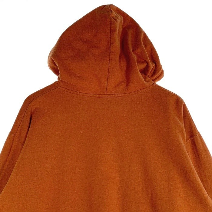 90`s NIKE ナイキ カレッジロゴ テキサス プルオーバー フーディー パーカー ブラウン Size XL 福生店
