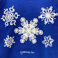 ULTRA SWEATS ウルトラスェット USA製 雪柄プリント スウェットトレーナー ブルー sizeXL 瑞穂店