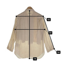 COMME des GARCONS HOMME コムデギャルソンオム リネン マルチパッチワークシャツ 長袖 オフホワイト HS-B039 AD2016 Size M 福生店