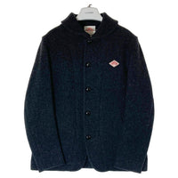 DANTON ダントン ショールカラー ウールモッサジャケット チャコールグレー JD-8237 Size 42 瑞穂店