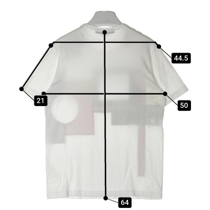 JUNYA WATANABE COMME des GARCONS MAN ジュンヤワタナベ コムデギャルソンマン メッシュ パッチワーク Tシャツ ホワイト sizeS 瑞穂店