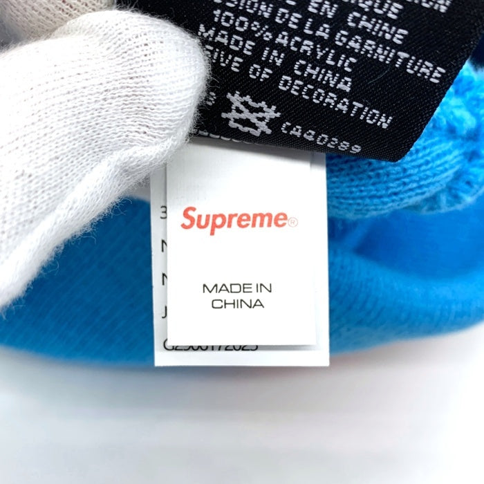 SUPREME シュプリーム NEW ERA ニューエラ 25AW Box Logo Beanie ボックスロゴ ビーニー ニットキャップ ライトブルー 福生店
