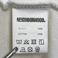 NEIGHBORHOOD ネイバーフッド Money Over Power プリントロングスリーブTシャツ ホワイト Size XXL 瑞穂店