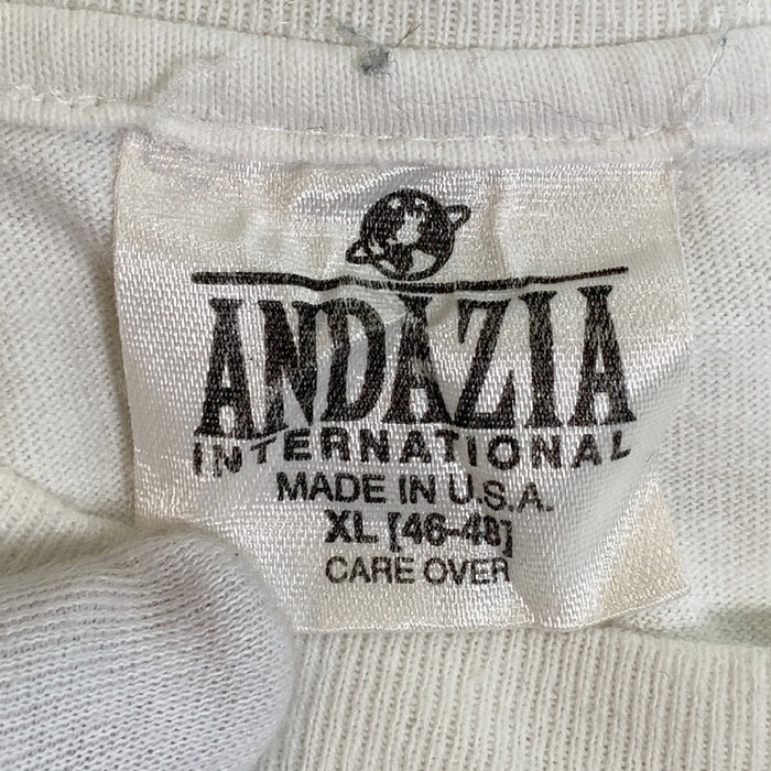 90's Einstein アインシュタイン プリントTシャツ ホワイト ANDAZIA Size XL 福生店