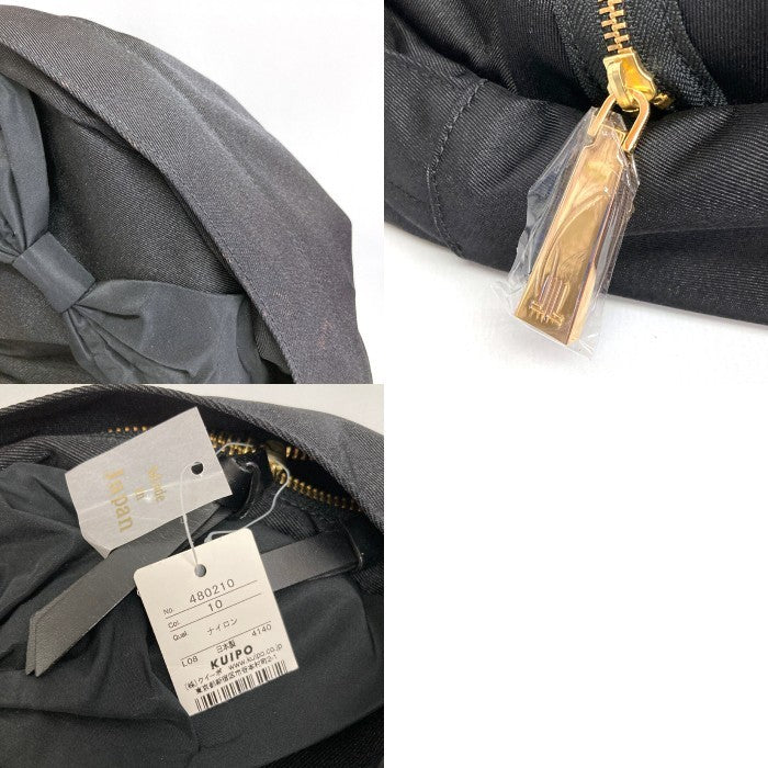 LANVIN en Bleu ランバンオンブルー トロカデロ リボン リュックサック ブラック 瑞穂店