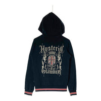 HYSTERIC GLAMOUR ヒステリックグラマー ジップアップパーカー ブラック sizeF 瑞穂店