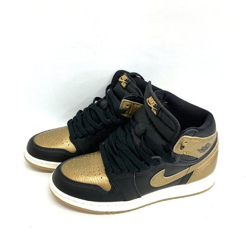 NIKE ナイキ スニーカー AIR JORDAN 1 RETRO HIGH OG GS エアジョーダン1レトロハイ FD1437-071 ブラック size 24cm 瑞穂店