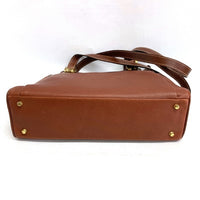 BALLY バリー トートバッグ レザー Bロゴ金具 ブラウン 瑞穂店
