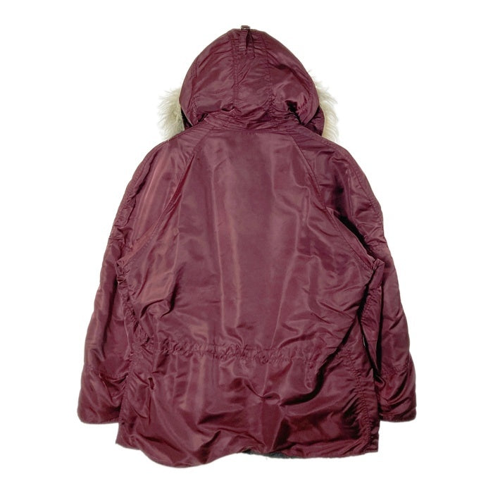 ALPHA INDUSTRIES アルファインダストリーズ USA製 90's IDEALジップ N-3B フライトジャケット ボルドー sizeL 瑞穂店