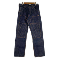 TROPHY CLOTHING トロフィークロージング W Knee Standard Dirt Denim ダブルニー スタンダードダートデニムパンツ インディゴ Lot 1606 Size 34 福生店