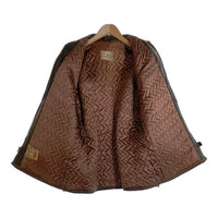 50's~ Irvin forster アーヴィンフォースター ホースハイド レザージャケット TALONジップ 裏キルティング ブラウン Size 40 福生店