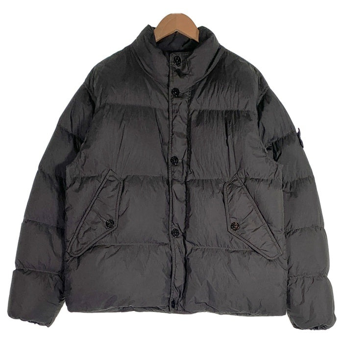 STONE ISLAND ストーンアイランド 24AW GIUBBOTTO VERA PIUMA RDS ガーメント ダイ スタンドカラー ダウンジャケット チャコール 811540123 Size M 福生店