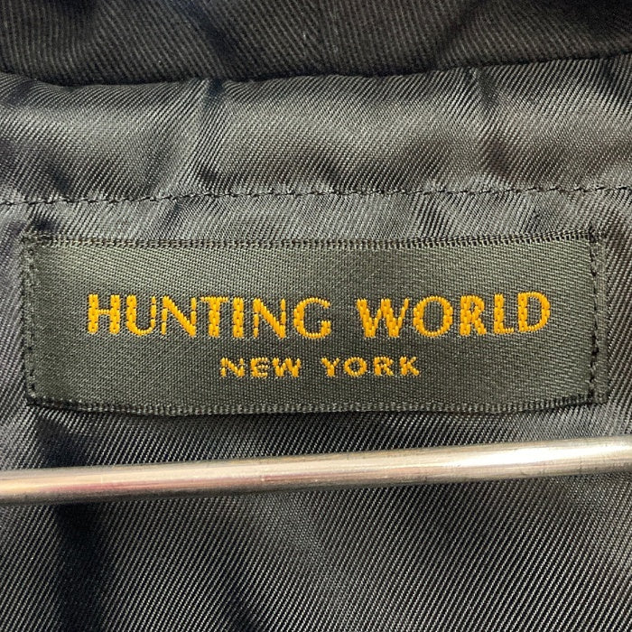 HUNTING WORLD ハンティングワールド 22BC55 マウンテンパーカー ジャケット ブラック SizeL 瑞穂店