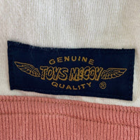 TOY'S McCOY トイズマッコイ 前V リンガー Tシャツ ベージュ sizeS 瑞穂店