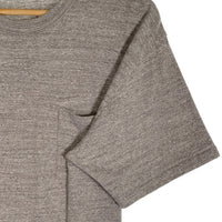 HUMAN MADE ヒューマンメイド POCKET T-SHIRTS ポケットTシャツ グレー 裾ロゴワッペン Size L 福生店